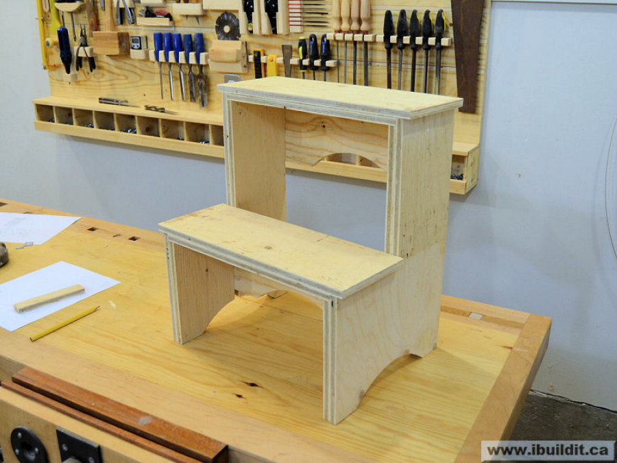 How To Make A Step Stool From Plywood IBUILDIT.CA